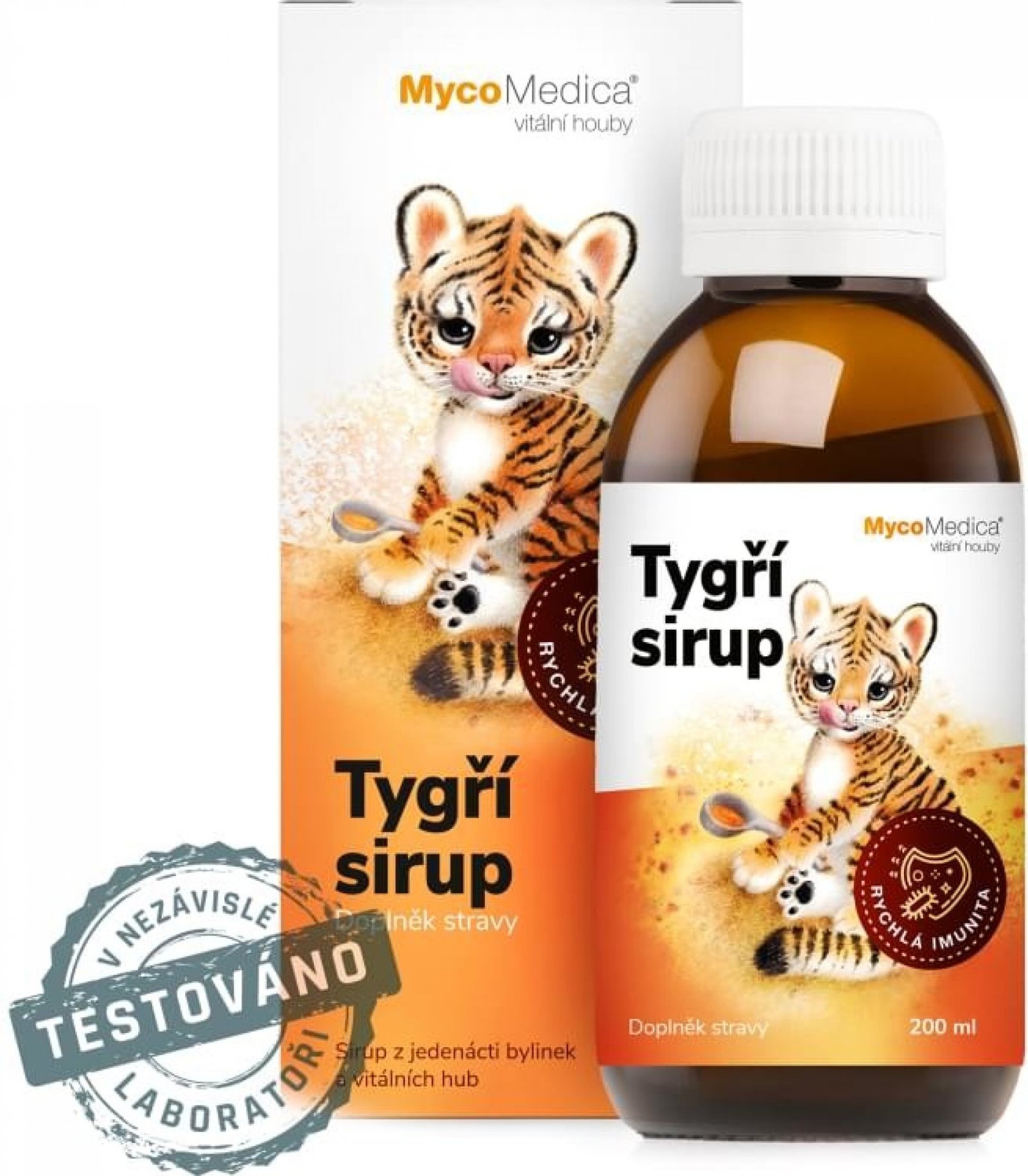 MycoMedica TCM Point Tygří sirup 200 ml